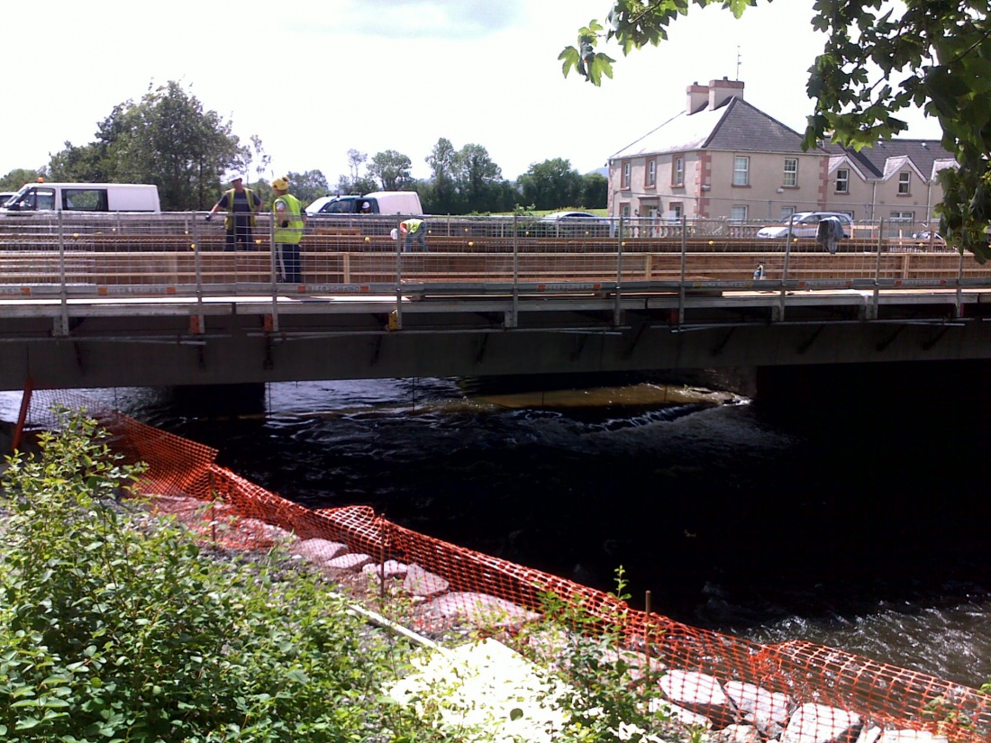 Строительство моста, Северная Ирландия