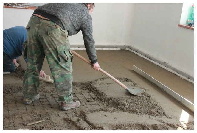 Армирование бетонной стяжки пола
